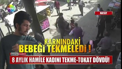 Kaldırımda Motor Sürdüğü İçin Hamile Bir Kadın Tarafından Uyarılan Karaktersizin Kadını Yumruklayarak Devirmesi ve Askerimizin Bu Kanı Bozuğu Yakalaması