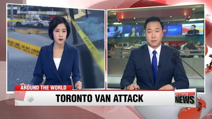 Descargar video: At least 9 dead, 16 injured after van hits pedestrians in north Toronto