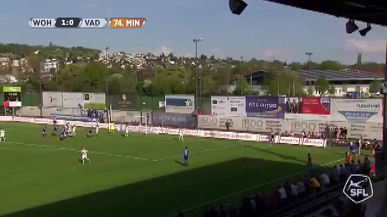 Wohlen 2:0 Vaduz (Switzerland. Challenge League. 22 April 2018)