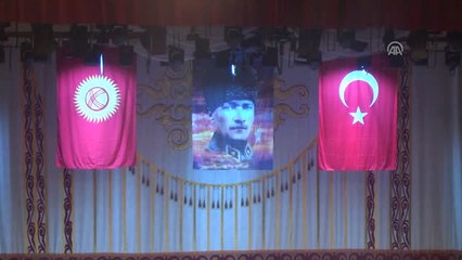 Kırgızistan'da 23 Nisan Ulusal Egemenlik ve Çocuk Bayramı Kutlaması