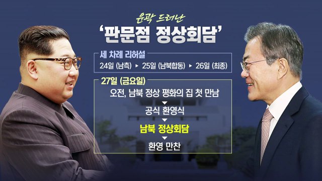 오늘 남측 리허설...미리 보는 남북정상회담 / YTN