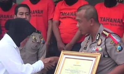 Tri Rismaharini Marahi Tersangka Pengedar Pil Koplo