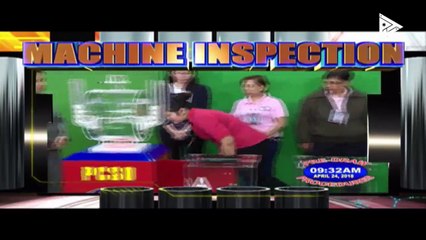 PCSO 11 AM Lotto Draw, April 24, 2018