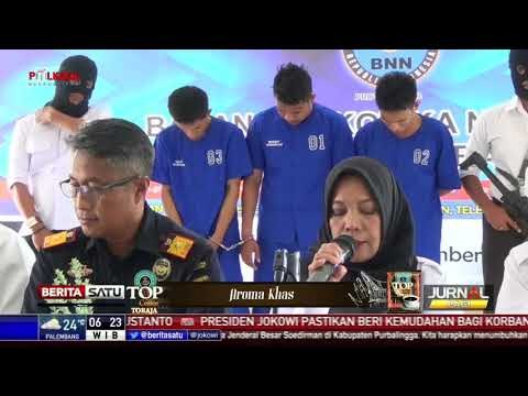 BNN Tangkap 3 Tersangka Narkoba Jaringan Internasional