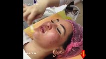 video girl makeup face / visage de maquillage maquillage fille vidéo