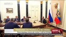 Rusia desplega sistema de misiles S-400 en Crimea