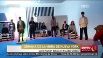 David Naman debuta en la semana de la moda de Nueva York