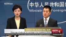 China urge a Sudán del Sur a proteger a ciudadanos chinos