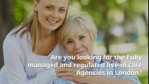 Live In Care Agencies at affordable price for your loved ones