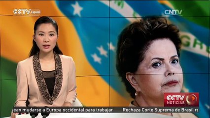 Senado de Brasil en sesión de debate para votar si lleva a juicio a presidente Dilma Rousseff