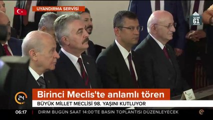 Siyasiler törene katıldı