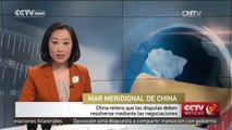 China reitera que las disputas deben resolverse mediante las negociaciones