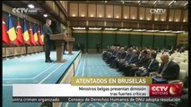 Ministros belgas presentan dimisión tras fuertes críticas
