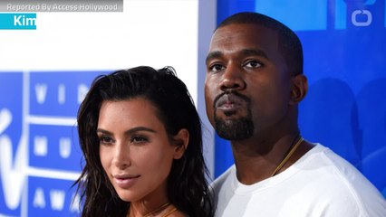 Kanye West Caught Smiling In Adorable Family Photo With Kim Kardashian