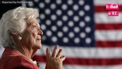 Barbara Bush Remembered As Fierce Defender Of Bush Clan