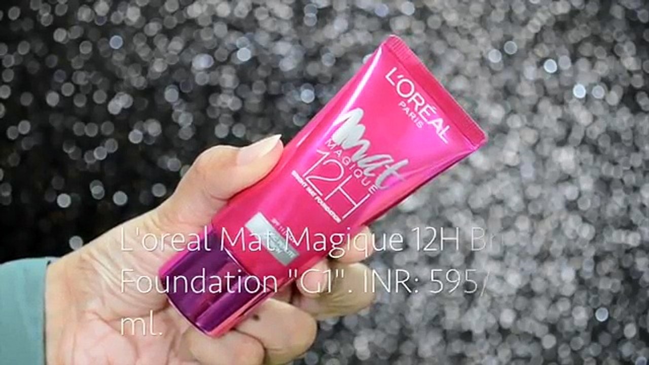 Loreal Mat Magique 12H Bright Mat Foundation | Review & Demo