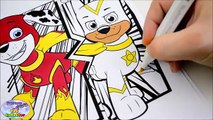 Best Learning Colors Paw Patrol Coloring Book Colours Super Pups Surprise Egg and Toy Collector SETC