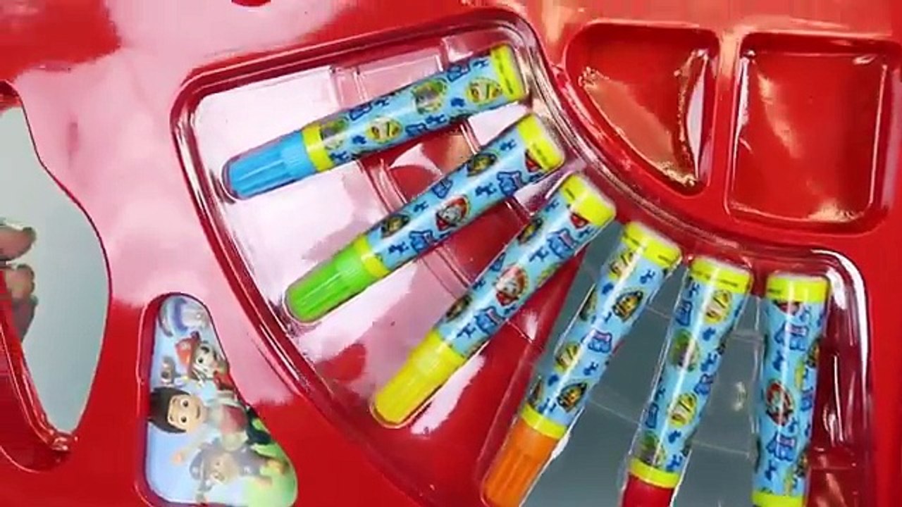 Huge PAW PATROL Art Set with Markers, Coloring Pencils, and More!