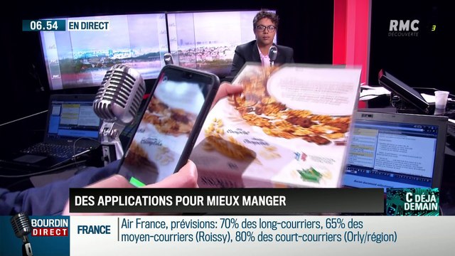 La chronique d'Anthony Morel : Des applications pour mieux manger - 24/04