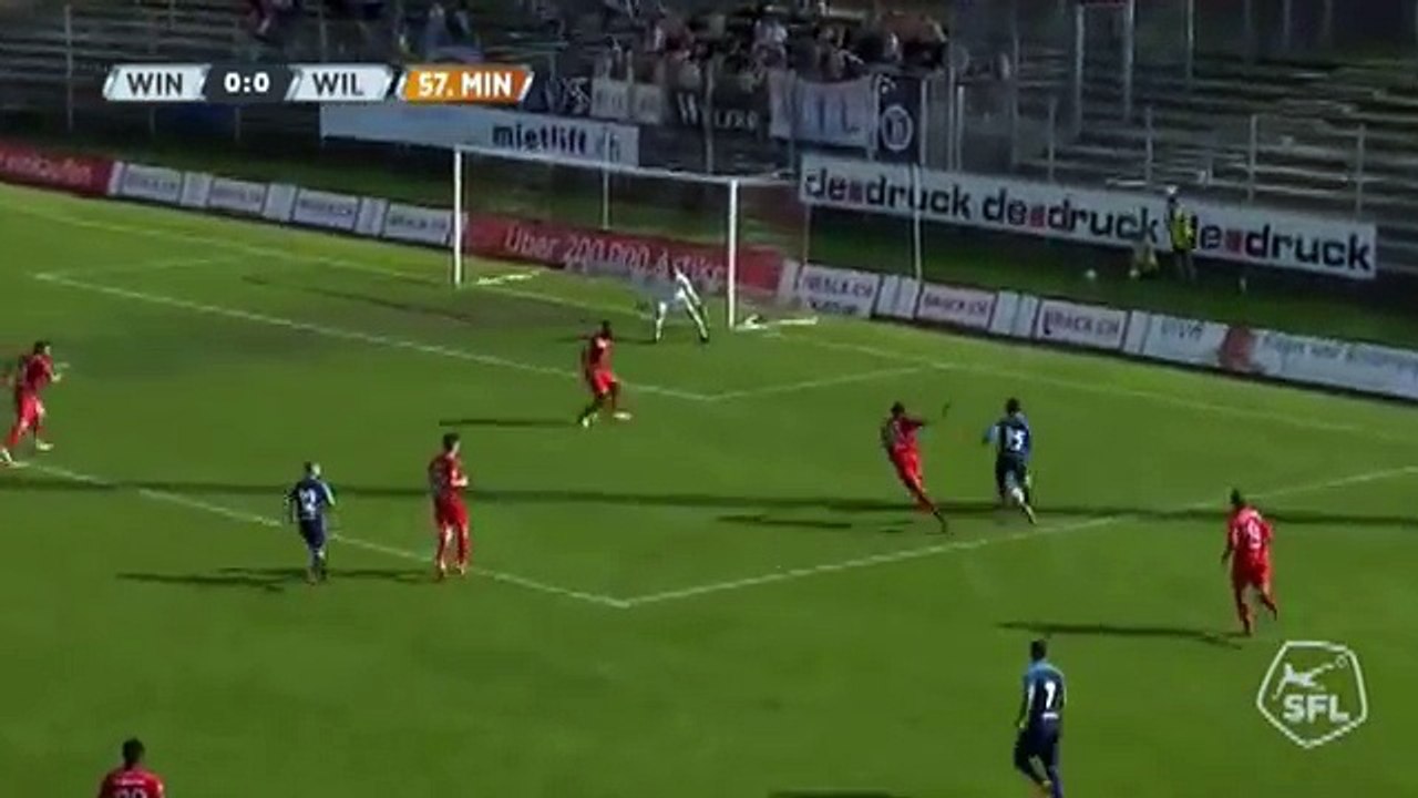 Winterthur 0:1 Wil (Switzerland. Challenge League. 22 April 2018)