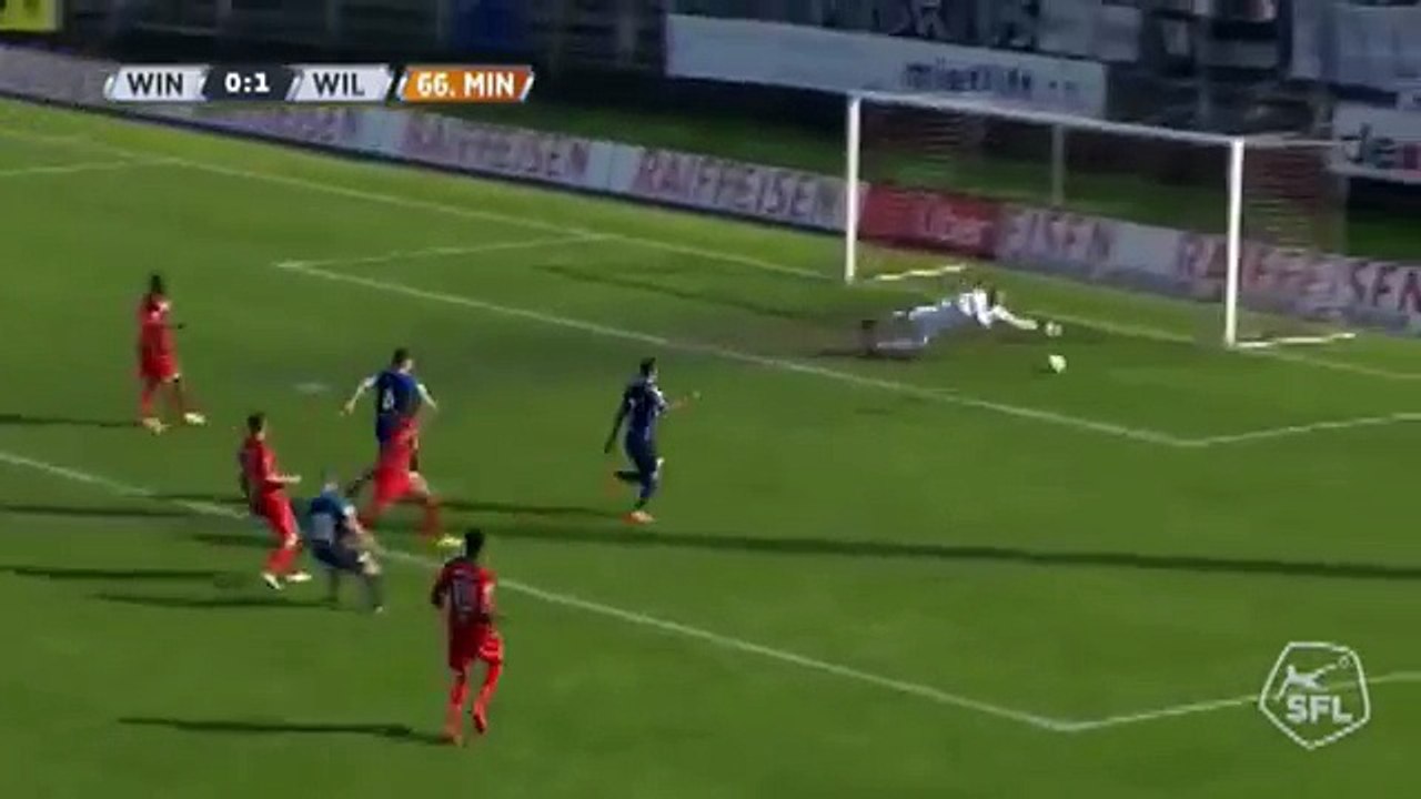 Winterthur 0:2 Wil (Switzerland. Challenge League. 22 April 2018)