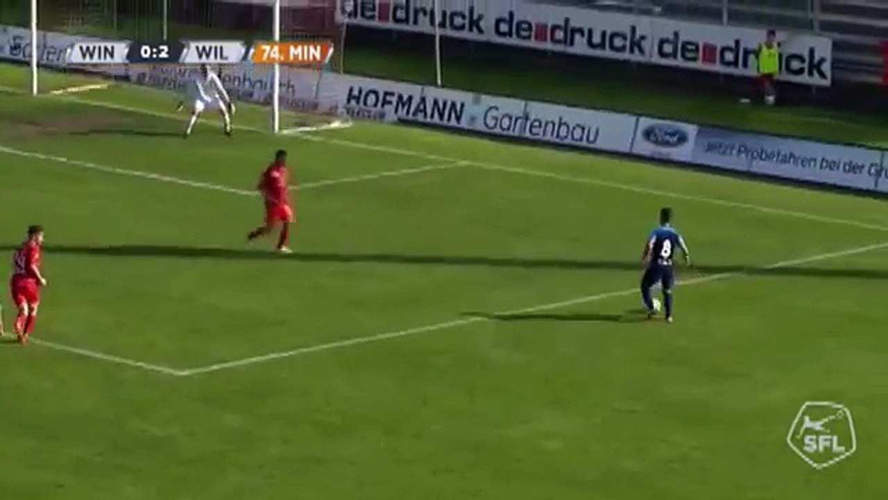 Winterthur 0:3 Wil (Switzerland. Challenge League. 22 April 2018)