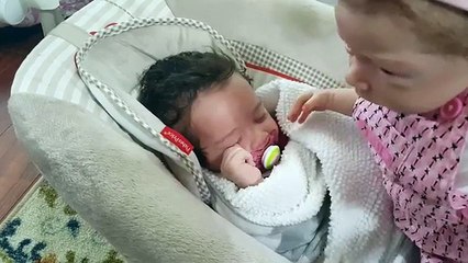 MOLLY STEALS PACIFIER FROM REAL BABY! MOLLY HITS JACKIE! REBORN BABY DOLL! TALKING DOLL! COMEDY BABY