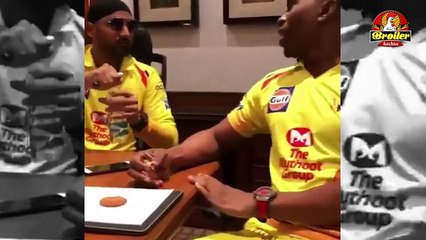 சேட்ட புடிச்சவங்க SIR இந்த CSK ! இவங்க பண்ணுற அலும்ப நீங்களே பாருங்க! Harbajan Singh, Raina, Bravo