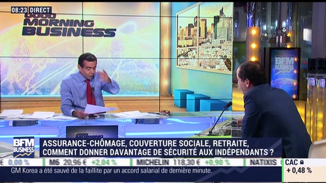Assurance-chômage, couverture sociale, retraite: comment donner davantage de sécurité aux indépendants ? - 24/04