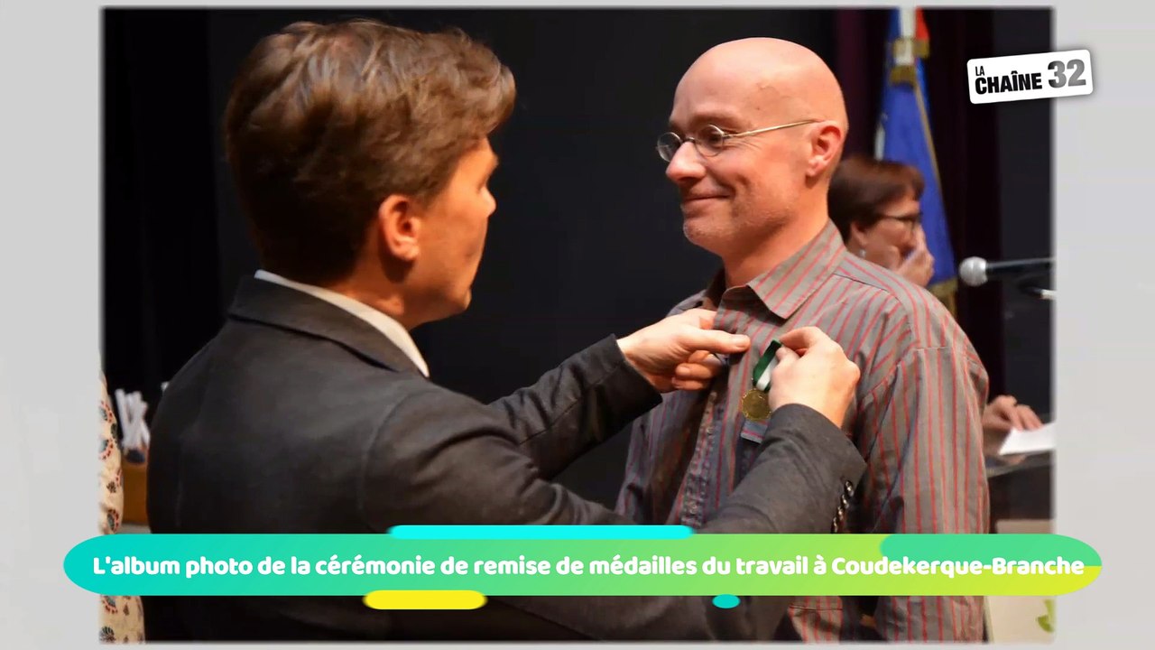 L'album photo de la cérémonie de remise de médailles du travail à Coudekerque-Branche
