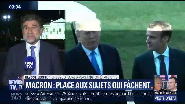 Quels sujets vont aborder Donald Trump et Emmanuel Macron ce mardi ?