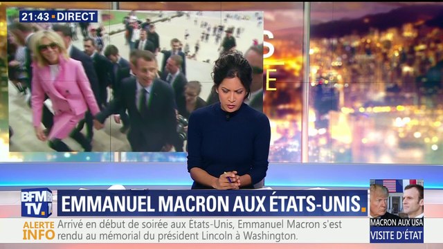 Emmanuel Macron a débuté sa visite d'État aux États-Unis (2/2)
