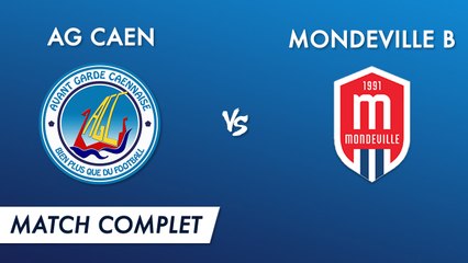 Régional 2 J15 : AG Caen - Mondeville B (match complet)