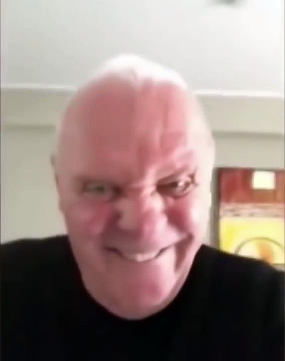 Anthony Hopkins'in delice dans ettiği video interneti