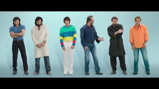 Sanju Official Teaser Staring Ranbir Kapoor,  Director Rajkumar Hirani