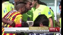 Messi， Neymar y CR7，finalistas al Balón de Oro 2015