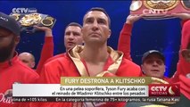 En una pelea soporífera，Tyson Fury acaba con el reinado de Wladimir Klitschko entre los pesados