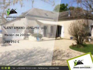 Maison A vendre Saint amand longpre 200m2 - VENDÔME