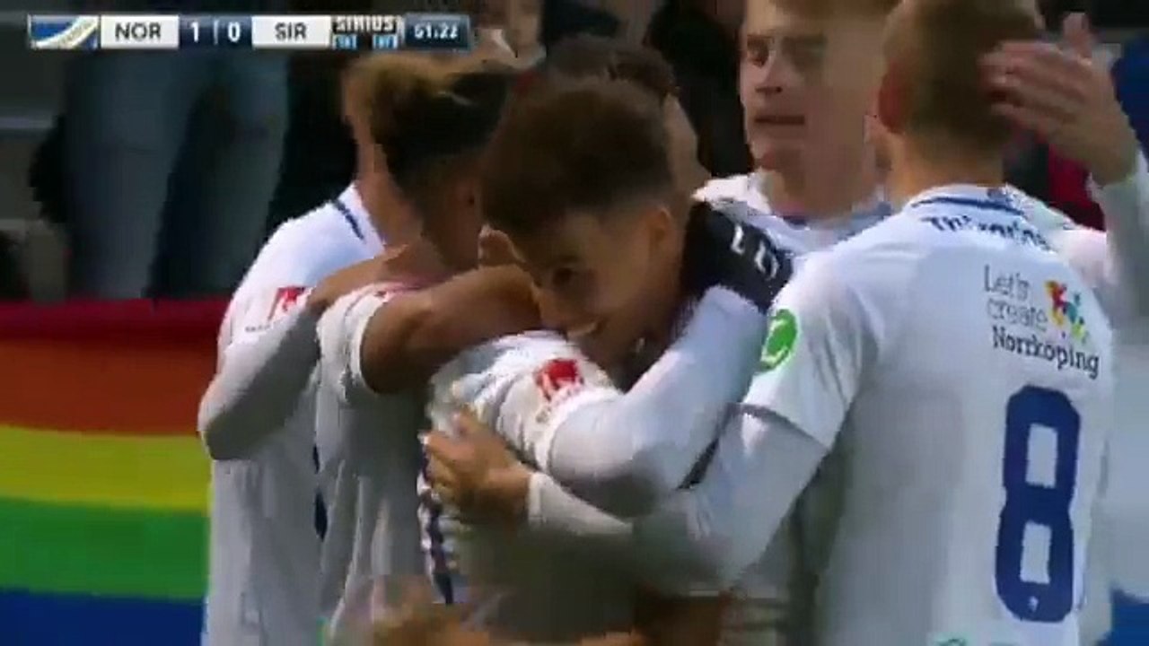 Norrkoping 1:0 Sirius (Sweden. Allsvenskan. 23 April 2018)