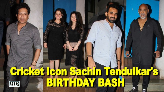 Cricket Icon Sachin Tendulkar turns 45, celebrates with family & friends