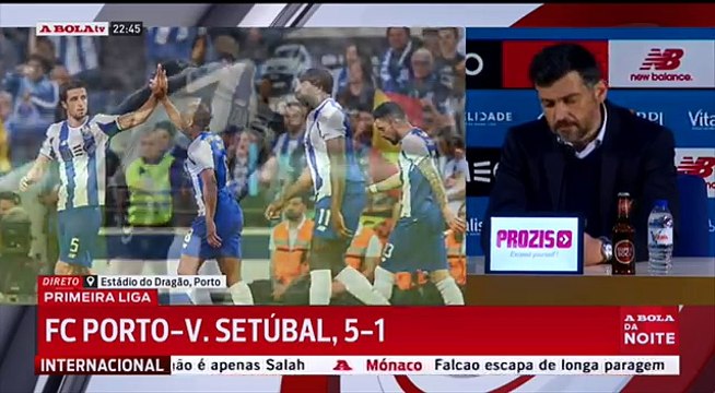Sérgio Conceição Conf de Imprensa FC Porto 5 x 1 V.Setúbal - 31ª Jornada Liga NOS 2017-18