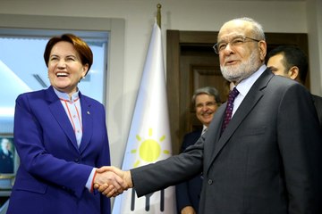 Ankara'da Görüşen Akşener ve Karamollaoğlu'ndan İlk Açıklama