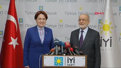 Karamollaoğlu, Akşener'i Ziyaret Etti