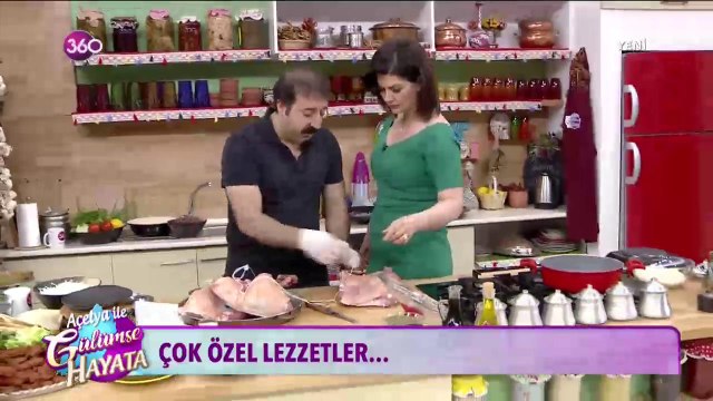 Günün menüsü; Kaburga dolması, saç tava...