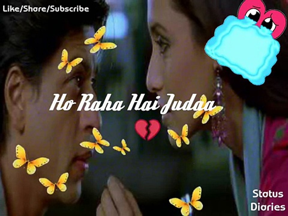 Kabhi Alvida Naa Kehna❤whatsapp status--30sec video--Old Sad