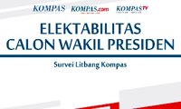 Survei Litbang Kompas : Elektabilitas Calon Wakil Presiden