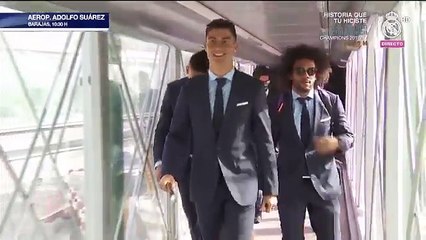 El Real Madrid pone rumbo a Múnich