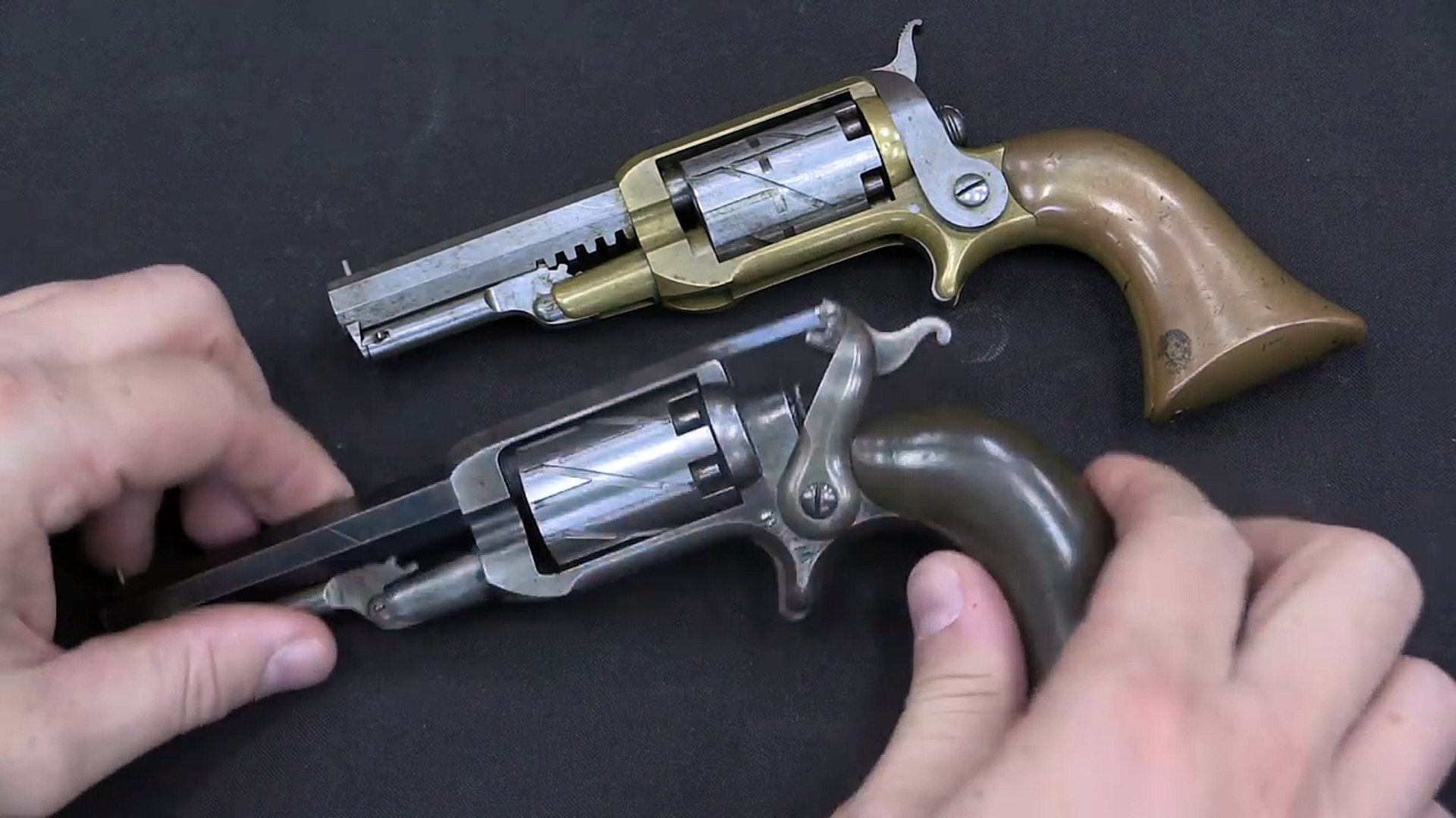 Forgotten Weapons - Colt Prototype 'Zig-Zag' Root Revolvers