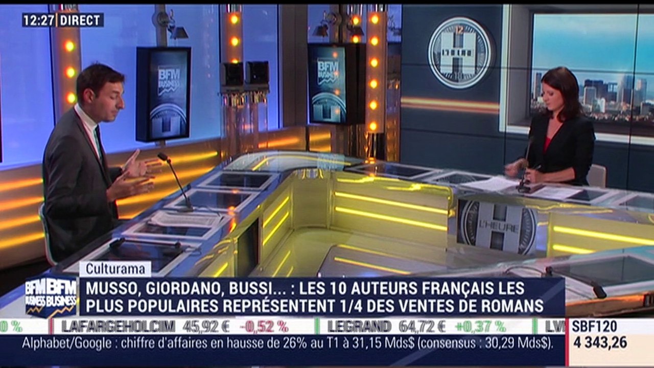 Culturama: Guillaume Musso, l'auteur le plus vendu en France - 24/04