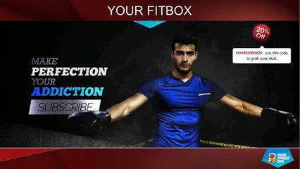 Workout and Fitness Sample Box at 20% OFF-Your Fitbox